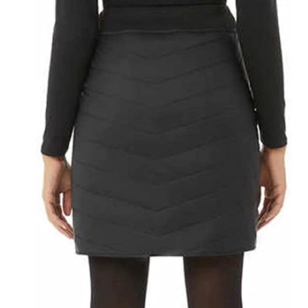Aventure Black Down Winter Skirt, Size M, EUC - Picture 3 of 10